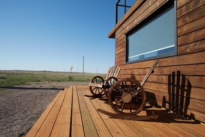 Panoraama-asuntovaunu | Terassi/patio