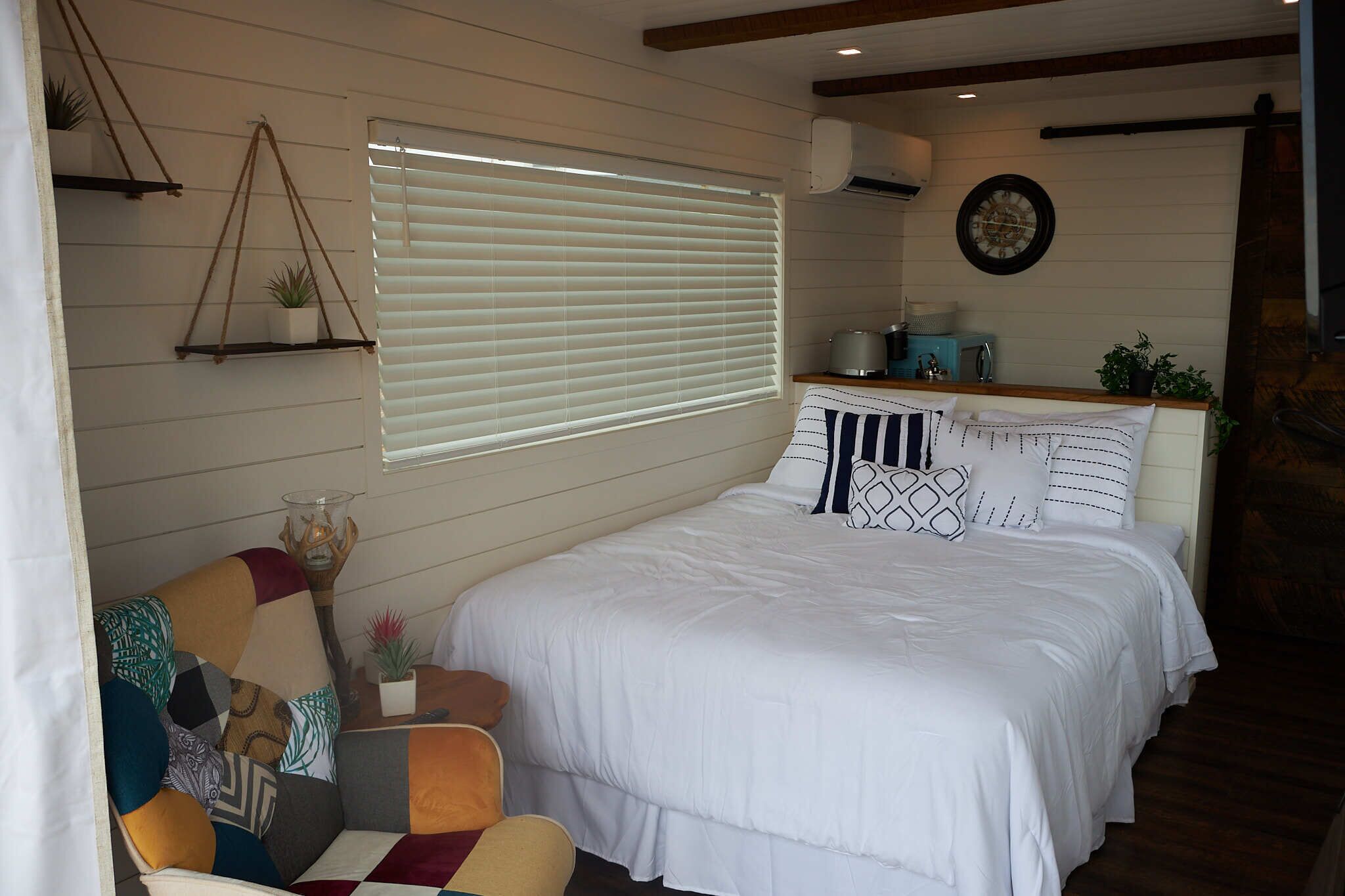 Casa rodante panorámica | 1 habitación y wifi gratis 