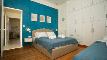 1 chambre, fer et planche Ă repasser, Wi-Fi, draps fournis