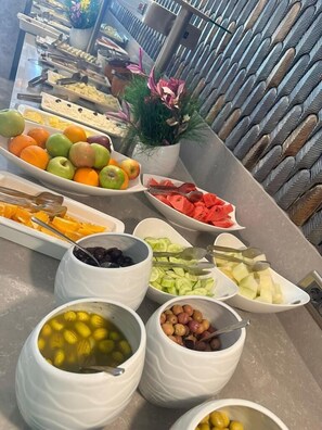 Frokostbuffé er inkludert hver dag