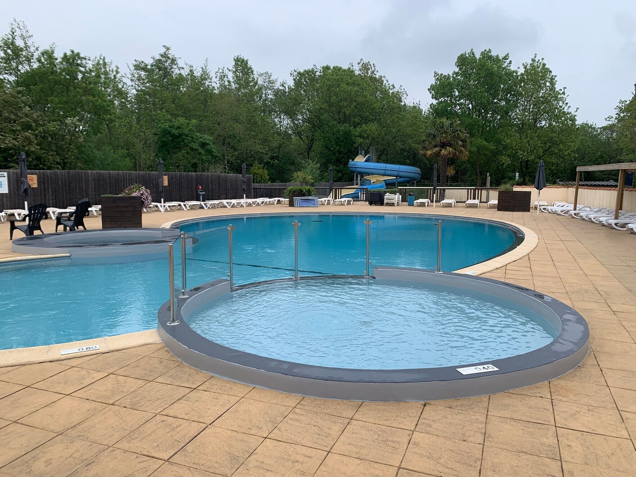 Indoor pool, a heated pool