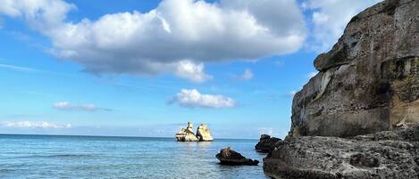 In Strandnähe, Liegestühle