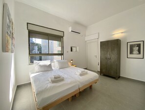 Apartment, 2 Schlafzimmer, Balkon | 2 Schlafzimmer, individuell dekoriert, individuell eingerichtet