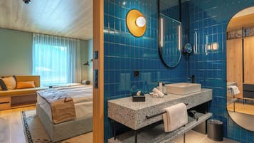 2 soveværelser, premium-sengetøj, gratis minibar, pengeskab på værelset