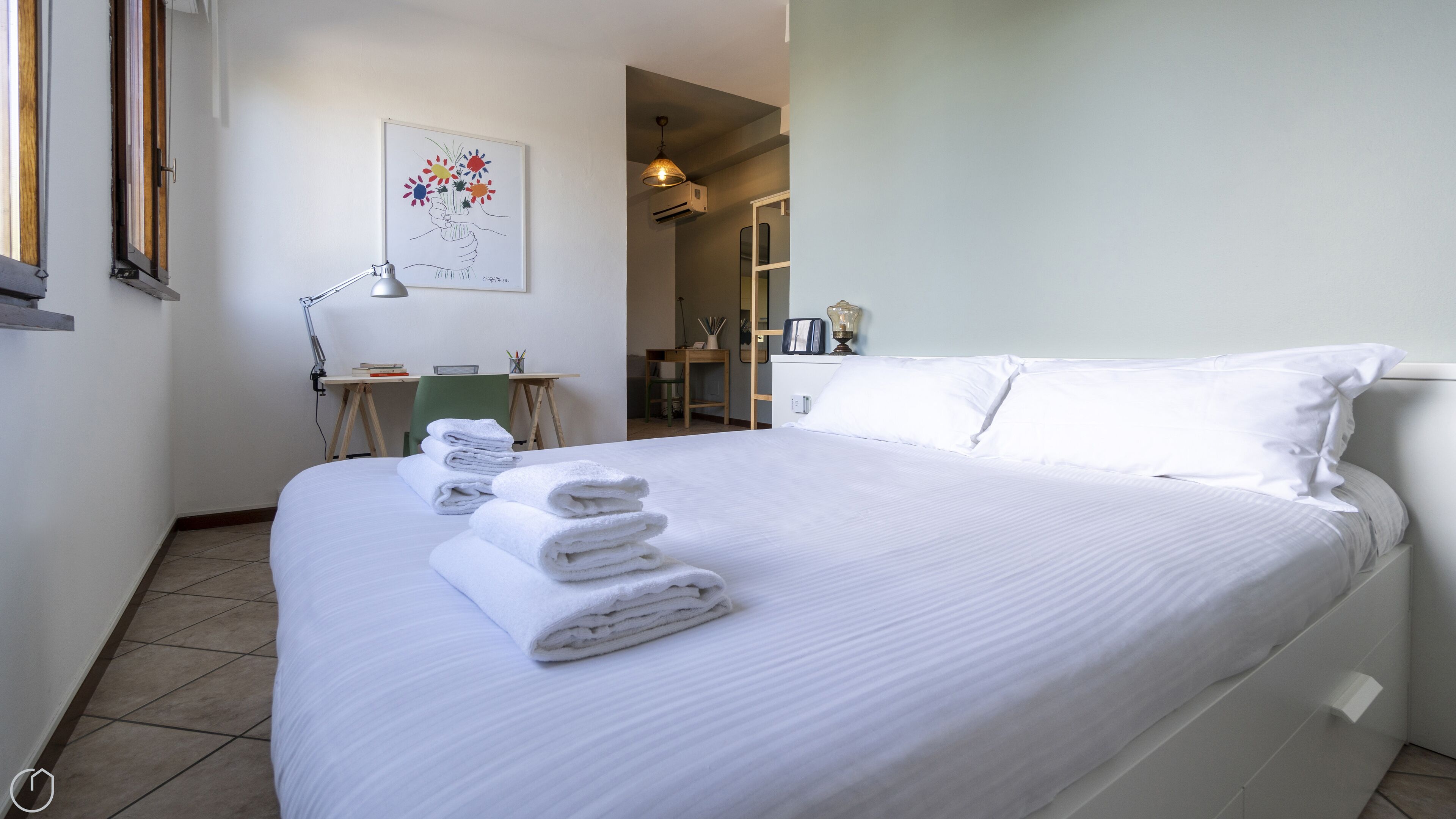 Leilighet – basic (1 Bedroom) | 1 soverom, sengetøy i egyptisk bomull og sengetøy av topp kvalitet