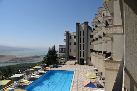Outdoor pool. MASHAREF SAGHBINE