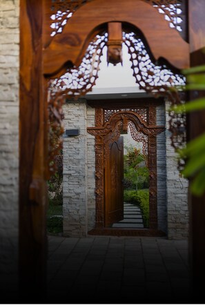 Interior entrance