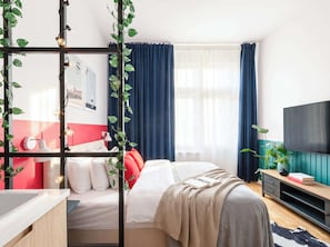 1 Schlafzimmer, Bügeleisen/Bügelbrett, WLAN, Bettwäsche