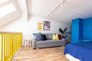 1 室のベッドルーム、アイロン / アイロン台、WiFi、ベッドシーツ