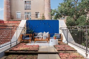 Terrace/patio - TurnKey | Charles Square Studio – with Terrace (Praha 2)