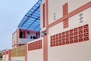Fassade der Unterkunft