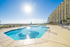 Indoor pool, a heated pool