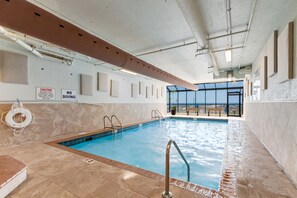 Indoor pool, a heated pool