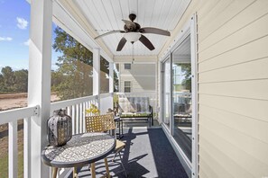 Outdoor dining - River Oaks Unit 18F- Near Golf Courses! (Myrtle Beach)
