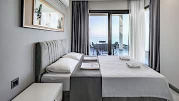 3 habitaciones y ropa de cama de alta calidad