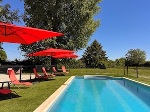 Una piscina climatizada