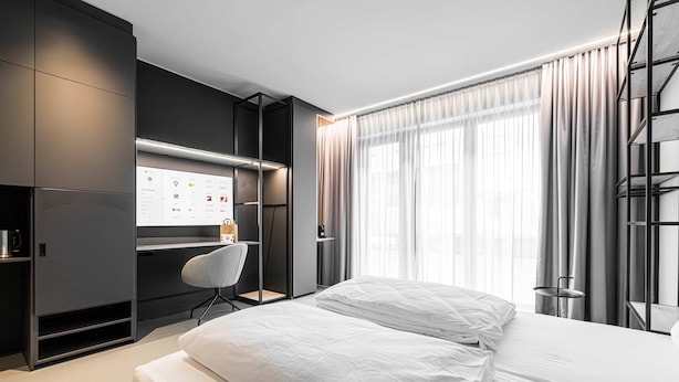 Chambre de base double | Coffre-fort pour ordinateur portable, bureau