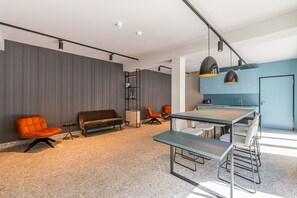 Interior entrance