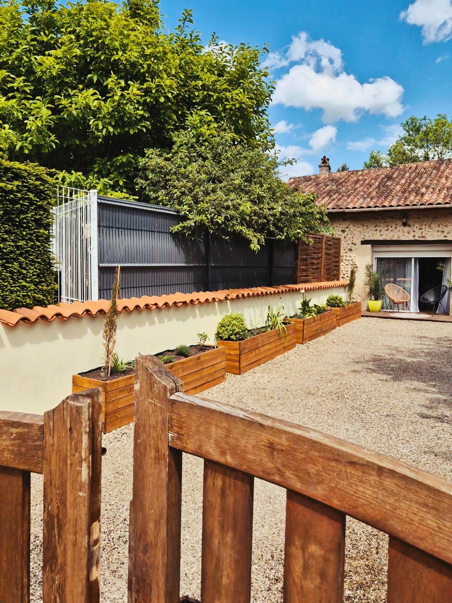 Enceinte de l’hébergement