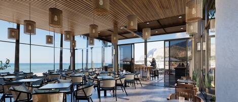 2 Restaurants, Frühstück