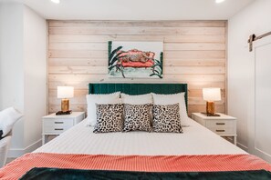 4 bedrooms, iron/ironing board, travel crib, WiFi