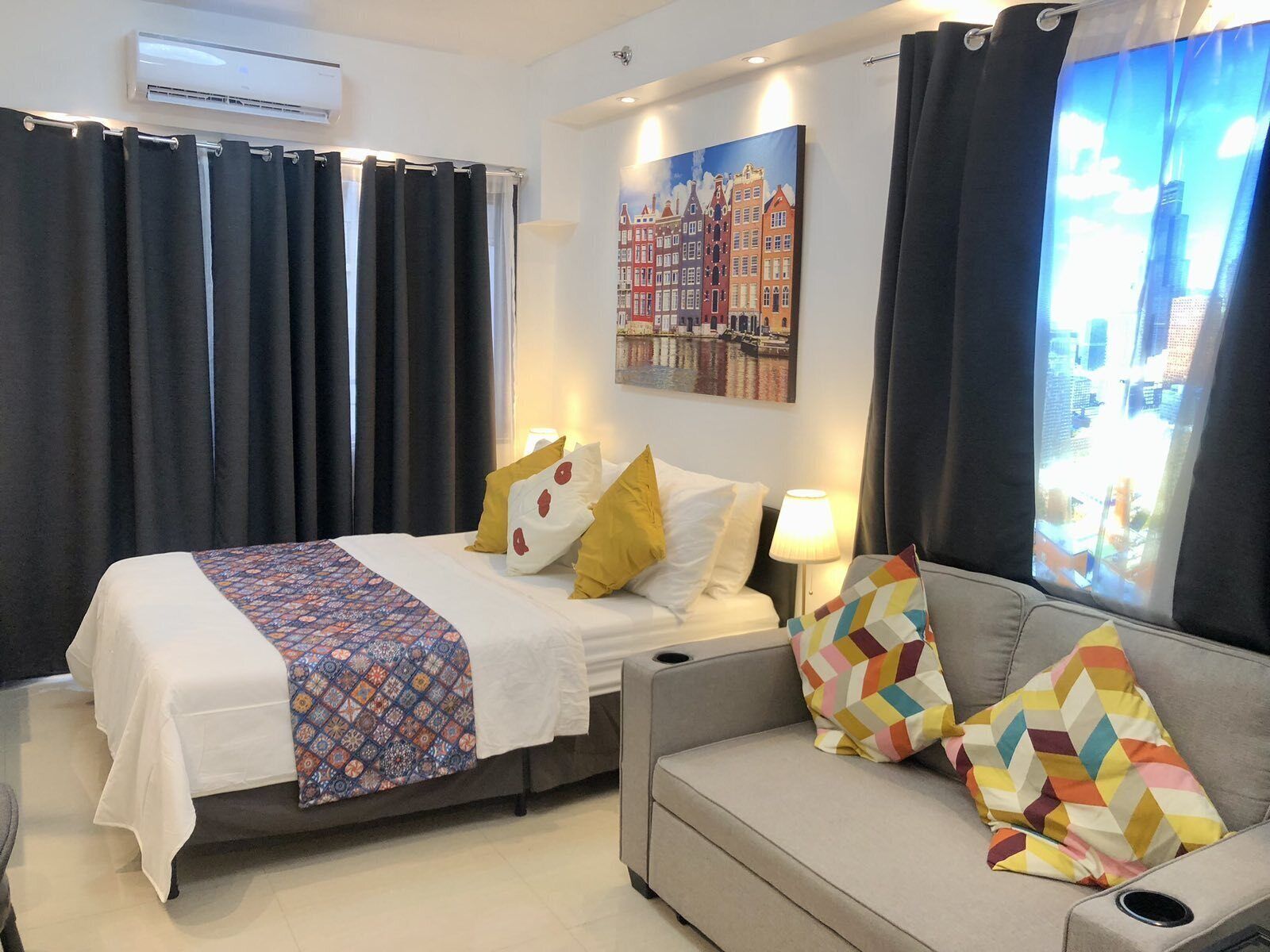 1 bedroom, WiFi, bed sheets