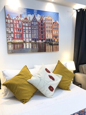 1 chambre, Wi-Fi, draps fournis