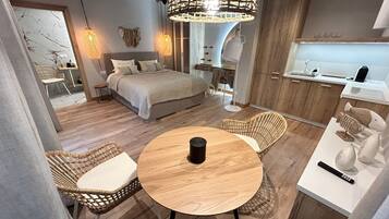 Domek 2 osobowy DELUXE | 1 Schlafzimmer, individuell dekoriert, individuell eingerichtet