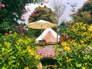 Honeymoon Tent | 1 bedroom, hypo-allergenic bedding, Select Comfort beds, minibar - Khu nghi duong Kala Campark (Di Linh)