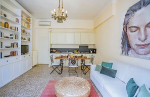 Apartment, 1 Queen-Bett und Schlafsofa | Wohnbereich