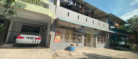 Fassade der Unterkunft