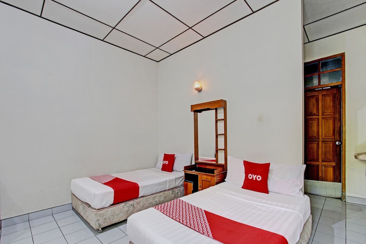 Familiesuite | Skrivebord, skrivebord for bærbar PC, wi-fi (inkludert) og sengetøy