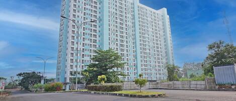 Façade de l’hébergement