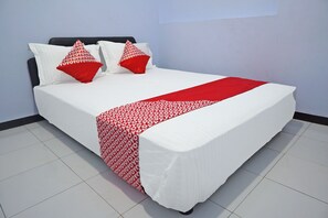 ห้องดีลักซ์ดับเบิล | Wi-Fi ฟรี, ผ้าปูที่นอน