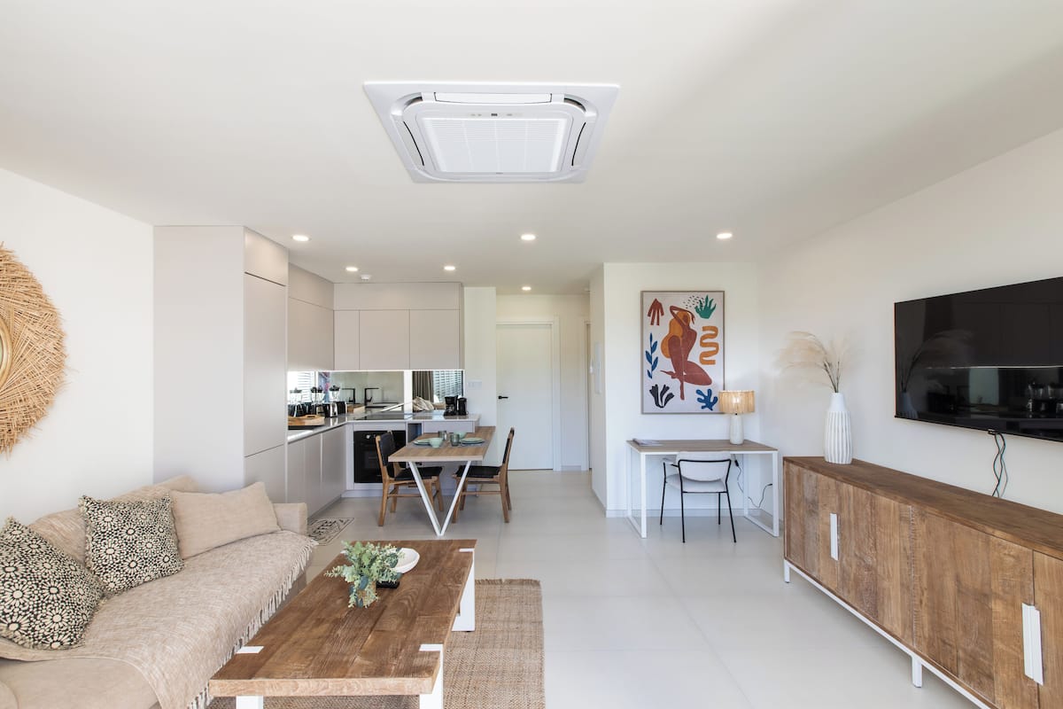 Cozy Apartment with Garden | Living area