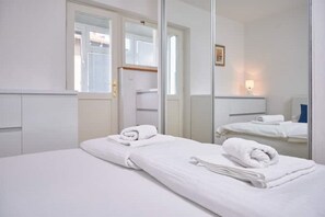 1 Schlafzimmer, Bügeleisen/Bügelbrett, kostenloses WLAN, Bettwäsche