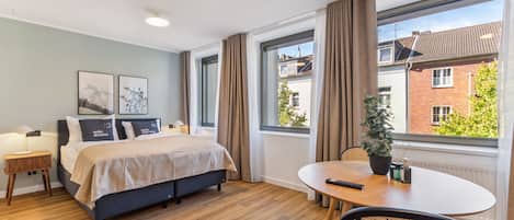 Sviitti | 1 makuuhuone, yksilöllisesti sisustettu, yksilöllisesti kalustettu