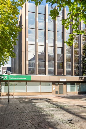 Overnatningsstedets facade