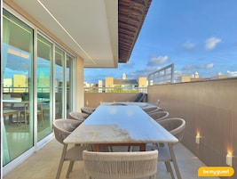 Apartamento | Opções para refeição ao ar livre