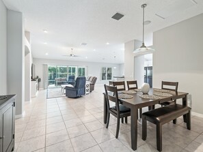Dining - Swim Spa! 3/2 Designer in the Village of Chatham (The Villages)
