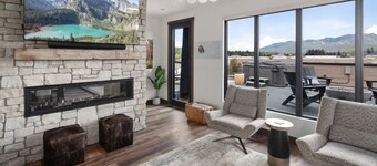 Whitefish Montana Penthouse with views of Whitefish Mountain Resort