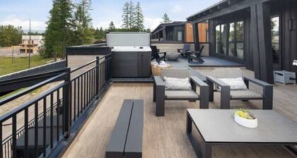 Whitefish Montana Penthouse with views of Whitefish Mountain Resort