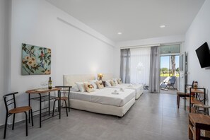 1 makuuhuone, silitysrauta/-lauta, vauvan matkasänky, ilmainen Wi-Fi