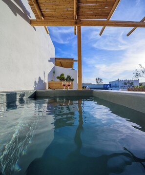 Tina de hidromasaje privada