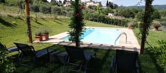 Luxury villa in Vasciano (Todi - Umbria) with private pool and fantastic views