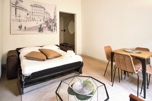 1 Schlafzimmer, Bügeleisen/Bügelbrett, WLAN, Bettwäsche