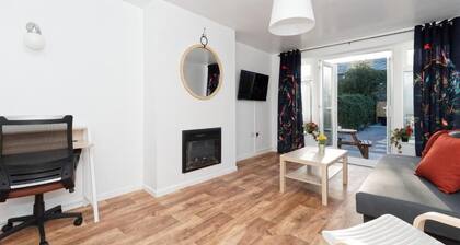 A cosy but modern bungalow with large secured & private garden.