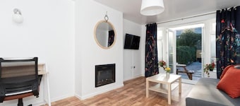 A cosy but modern bungalow with large secured & private garden.