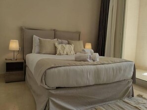 1 غرفة نوم ومكواة/لوح كي وواي فاي مجانًا