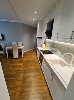 Microwave, oven, stovetop